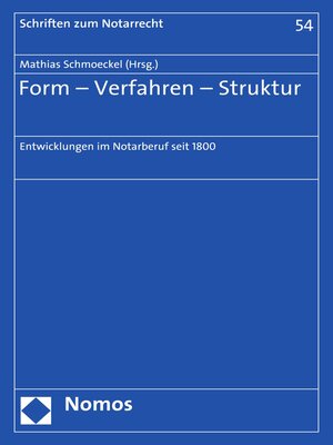 cover image of Form--Verfahren--Struktur